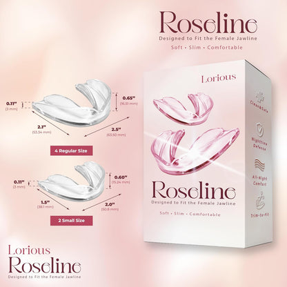 6-Pack Moldable Mouth Guards for Teeth Grinding and Clenching – Clear Dental Night Guards for Women with 4 Regular and 2 Small Sizes – Comfortable, Custom-Fit Protection for Day or Night Use